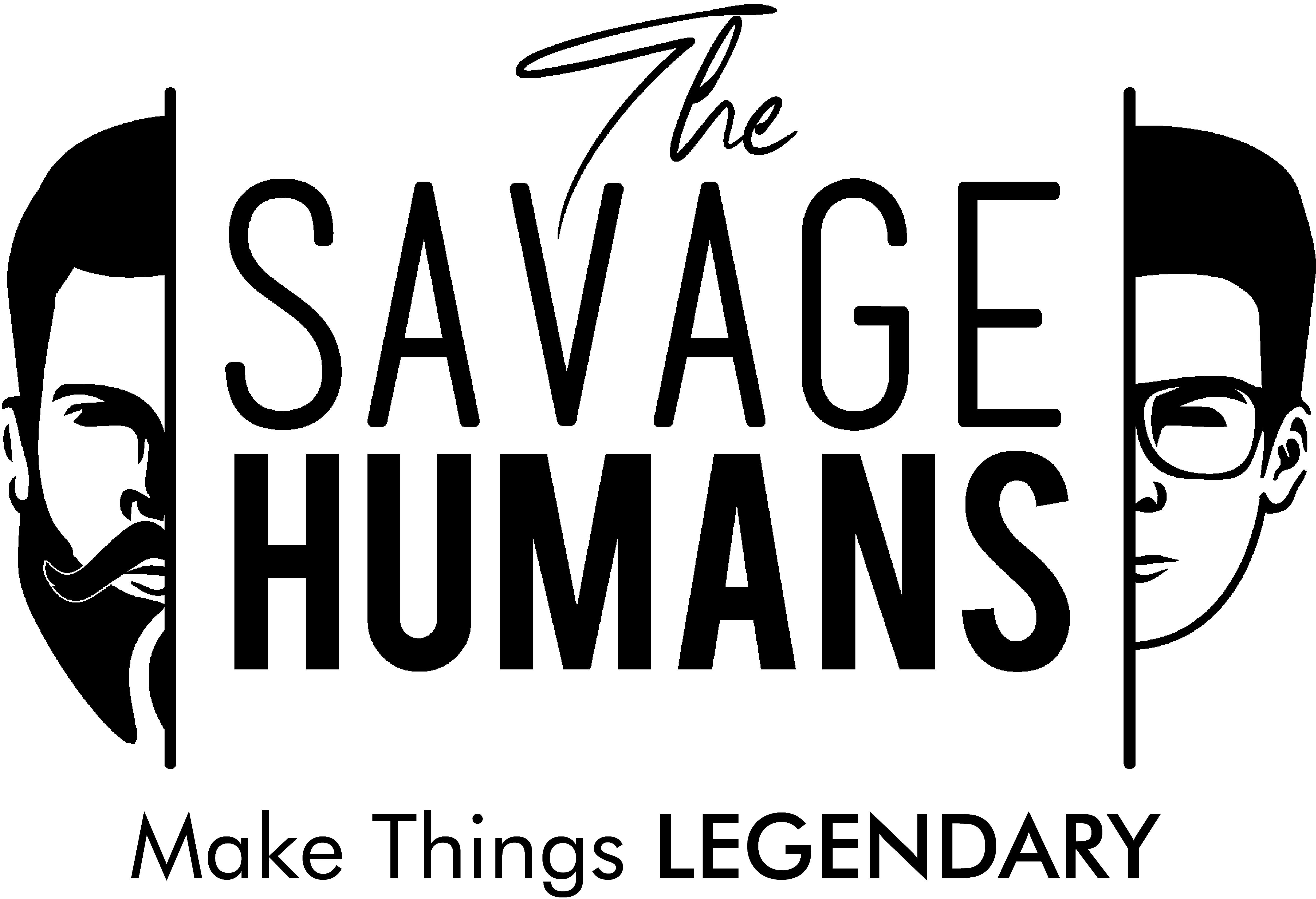 The Savage Humans company logo