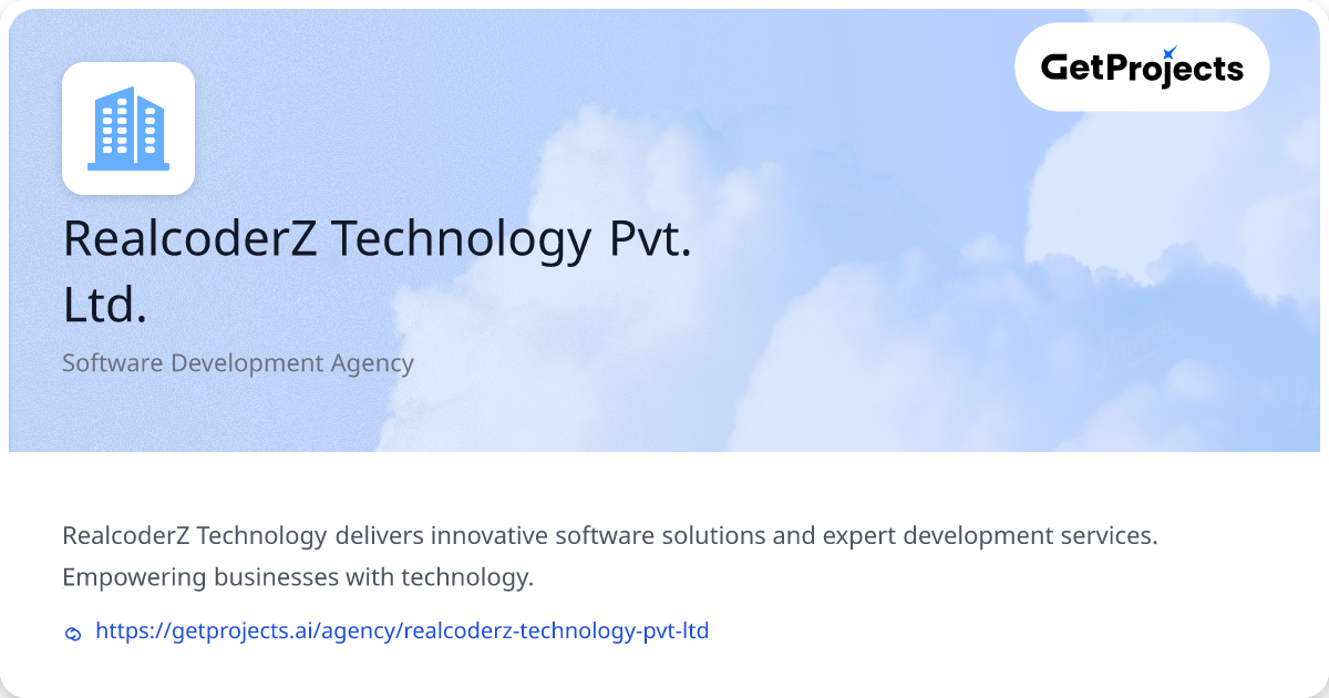 RealcoderZ Technology Pvt. Ltd. | IT Services – India 2.7 (20 reviews)