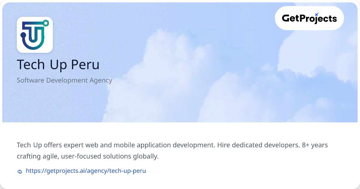 Tech Up Peru | IT Services, Tech tech, Up – India