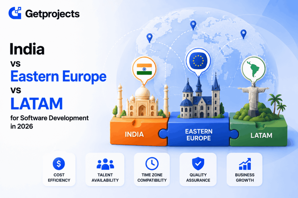 India vs Eastern Europe vs LATAM for Software Development in 2026 The Honest Comparison