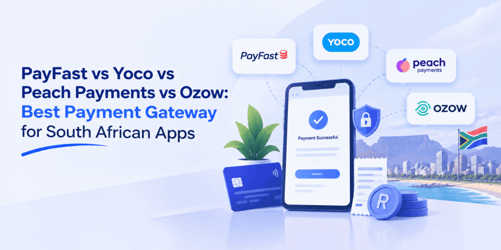 PayFast vs Yoco vs Peach Payments vs Ozow: Best Payment Gateway for South African Apps